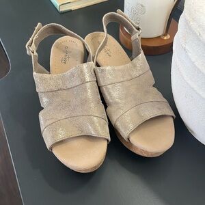 Clarks Women's Metallic Sandals